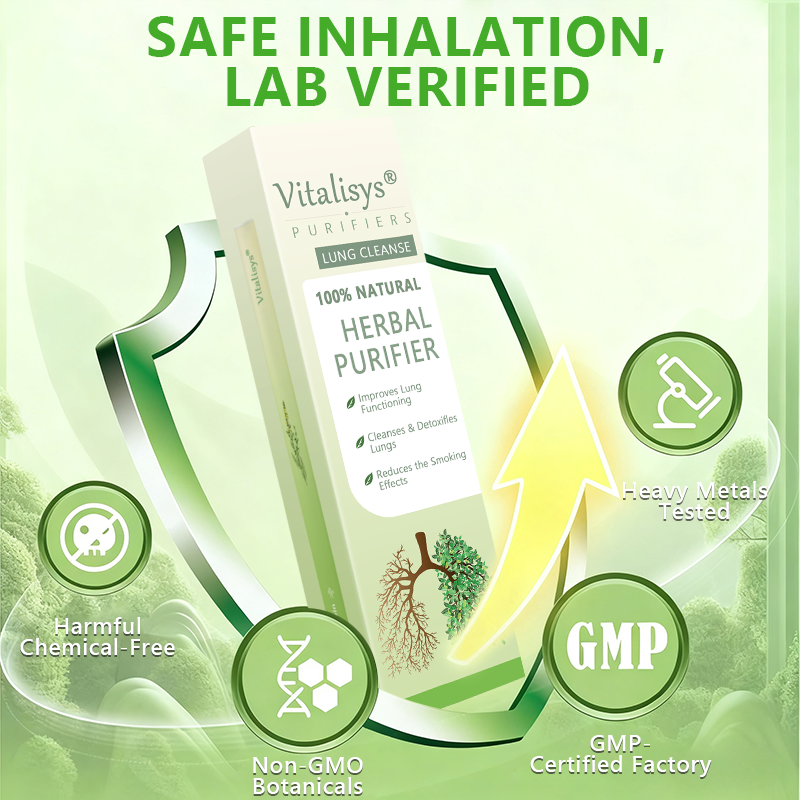 𝐔𝐒 𝐎𝐰𝐧𝐞𝐝 𝐚𝐧𝐝 𝐎𝐩𝐞𝐫𝐚𝐭𝐞𝐝✅ 𝐕𝒊𝒕𝐚𝐥𝐢𝐬𝐲𝐬® 𝐁𝐨𝐭𝐚𝐧𝐢𝐜𝐚𝐥 𝐌𝐮𝐥𝐥𝐞𝐢𝐧 𝐋𝐮𝐧𝐠 𝐂𝐥𝐞𝐚𝐧𝐬𝐞 𝐃𝐢𝐟𝐟𝐮𝐬𝐞𝐫(🫁Cough, Pharyngitis, shortness of breath, sputum, stuffy nose, bronchitis, bronchitis, allergy symptoms, lung discomfort)2✨